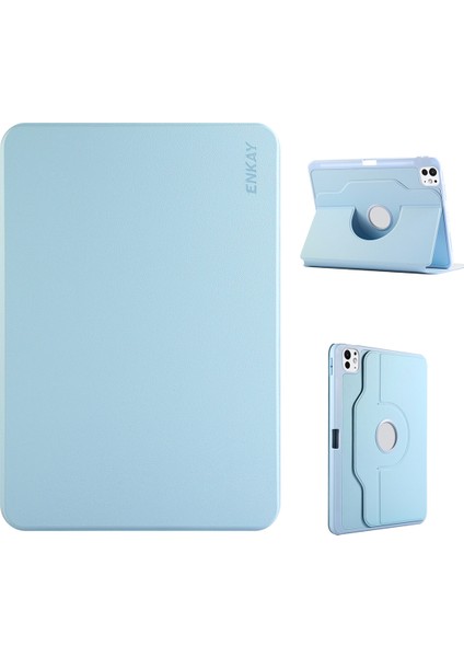 iPad Pro 11 HAT Prınce Standlı Tpu Pu Otomatik Uyandırma uyku 360 Derece Döndürme Için Tablet Kılıfı (Yurt Dışından)