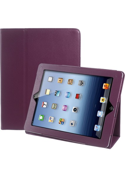 Yeni iPad 2nd 3rd 4th Gen Için Katlanır Deri Stand Tablet Kılıfı (Yurt Dışından)