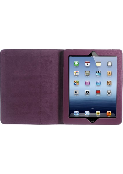 Yeni iPad 2nd 3rd 4th Gen Için Katlanır Deri Stand Tablet Kılıfı (Yurt Dışından)