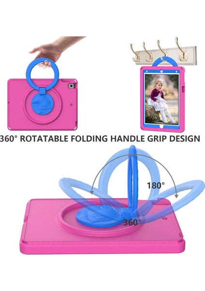 iPad 10.2 AIR 10.5 INÇ OMUZ Askılı Çizilmez Eva su Geçirmez Ekran Koruyucu Darbeye Dayanıklı Kapak Taşınabilir Gül Için Tablet Kılıfı (Yurt Dışından) modelleri