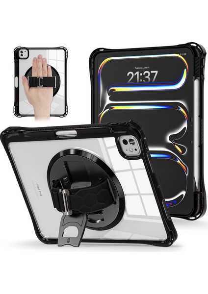 iPad Pro 11 El Kayışı Pc Tpu Akrilik Tablet Kılıfı (Yurt Dışından)