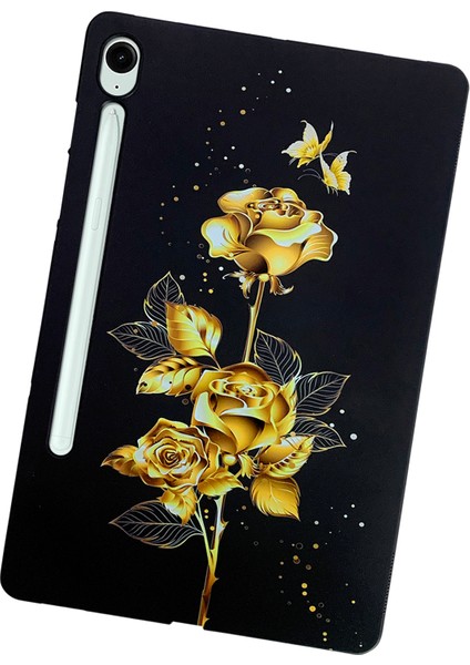 Samsung Galaxy Tab S9 Fe/tab S9 Tpu Desen Baskı Ince Koruyucu Kapak Tablet Kılıfı (Yurt Dışından)
