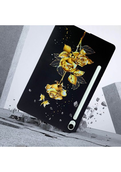 Samsung Galaxy Tab S9 Fe/tab S9 Tpu Desen Baskı Ince Koruyucu Kapak Tablet Kılıfı (Yurt Dışından)