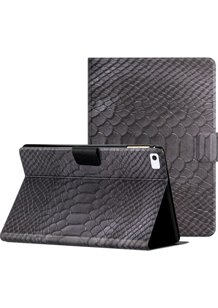 Ipad Mini mini 2 mini 3 mini 4 MINI 7.9 Inç Pu Deri Standı Folyo Timsah Desen Baskı Kart Tutucu ile Akıllı Kapak Tablet Kılıfı (Yurt Dışından)
