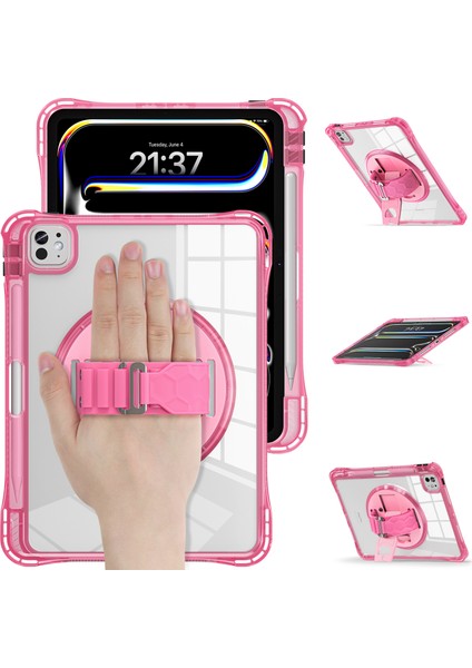 iPad Pro 11 El Kayışı Pc Tpu Akrilik Gül Tablet Kılıfı (Yurt Dışından) fiyatları