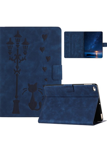 iPad MINI 7.9 Inç mini 4 mini 3 mini 2 mini Çift Kedi Baskılı Mikrofiber Deri Akıllı Kapak Tablet Kılıfı (Yurt Dışından)