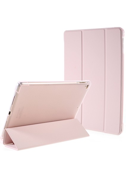 Köşe Koruması Pu Deri Tpu Arka Kabuk Üç Katlı Stand Otomatik Uyku uyandırma Kalem Tutuculu iPad 9 7 INÇ IPAD Air 2 ipad AIR Tablet Kılıfı (Yurt Dışından)