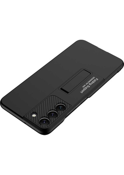 Galaxy S22 Kılıf Standlı Tasarımlı Premium Kalite Kapak