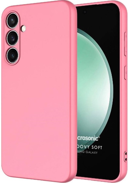 Samsung Galaxy S25 Kılıf Groovy Soft Pembe