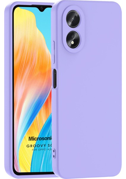 Oppo A38 Kılıf Groovy Soft Lila