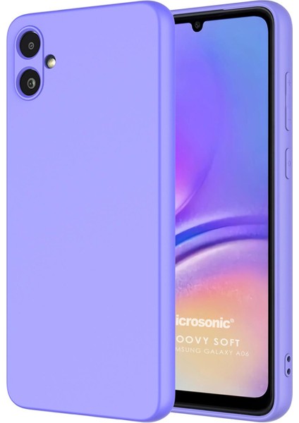 Samsung Galaxy A06 Kılıf Groovy Soft Lila