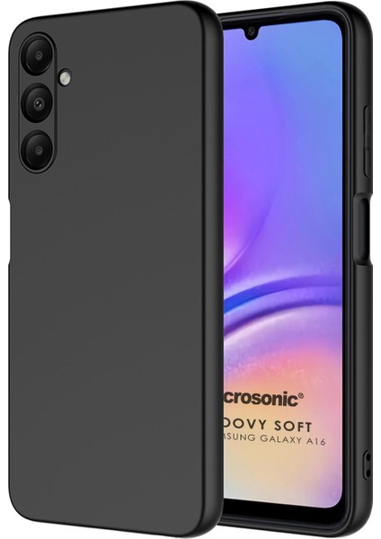 Samsung Galaxy A16 Kılıf Groovy Soft Siyah