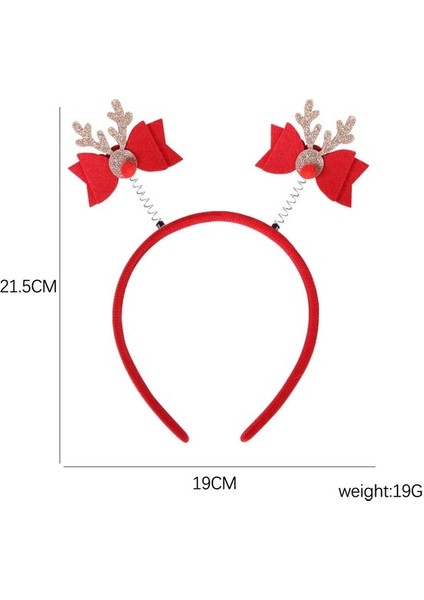 Christmas Headband Women's Ornaments Children's Adult New Year's Decorations (Yurt Dışından)