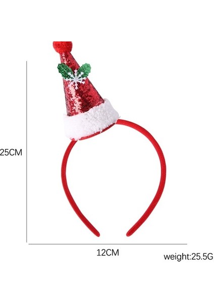 Christmas Headband Women's Ornaments Children's Adult New Year's Decorations (Yurt Dışından)