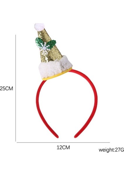 Christmas Headband Women's Ornaments Children's Adult New Year's Decorations (Yurt Dışından)