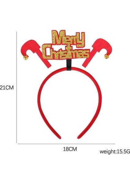 Christmas Headband Women's Ornaments Children's Adult New Year's Decorations (Yurt Dışından)