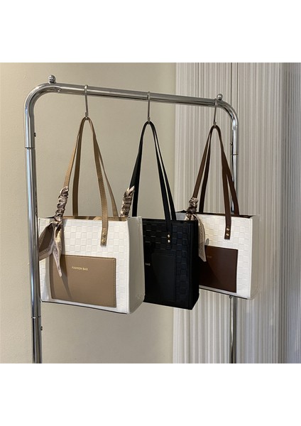 Büyük Kapasiteli Yeni Moda Öğrenci Çantası, Yabancı Stil Kareli Kore Tarzı Moda Kadın Çantası Tote Çanta (Yurt Dışından) fiyatları