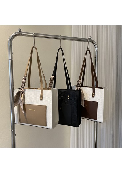 Büyük Kapasiteli Yeni Moda Öğrenci Çantası, Yabancı Stil Kareli Kore Tarzı Moda Kadın Çantası Tote Çanta (Yurt Dışından) indirimleri
