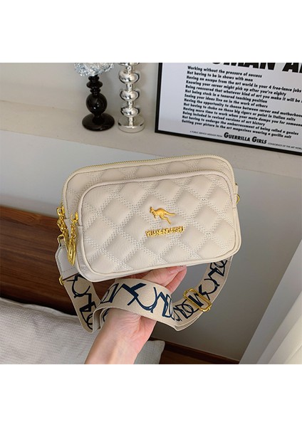 Üst Düzey Eşkenar Dörtgen Kadın Çantası, Yeni Gündelik Çok Katmanlı Cep Telefonu Çantası, Çok Yönlü Tek Omuz Çapraz Çanta (Yurt Dışından)