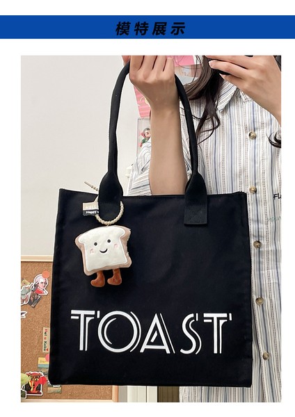 Yeni Kanvas Çanta Basit, Şık ve Zariftir. Görünümü Basit ve Eşleştirmesi Kolaydır. Geziler ve Iş Için Kullanılabilir. (Yurt Dışından) fırsatları