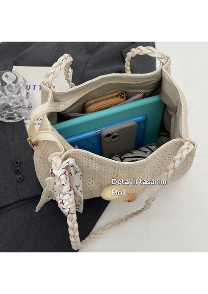 Büyük Kapasiteli Yeni Kore Tarzı Moda Moda Omuz Çantası Basit Kadın Çantası Kadınlar Için (Yurt Dışından) fiyatları