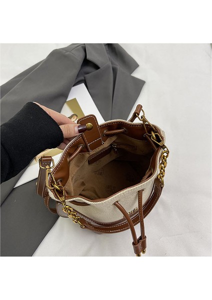 Yeni Moda Rahat Omuz Çantası Minimalist Gelişmiş Su Kovası Crossbody Çanta (Yurt Dışından) fiyatları