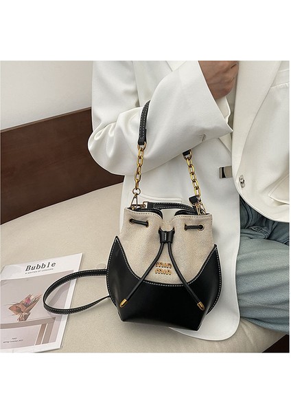 Yeni Moda Rahat Omuz Çantası Minimalist Gelişmiş Su Kovası Crossbody Çanta (Yurt Dışından) indirimleri