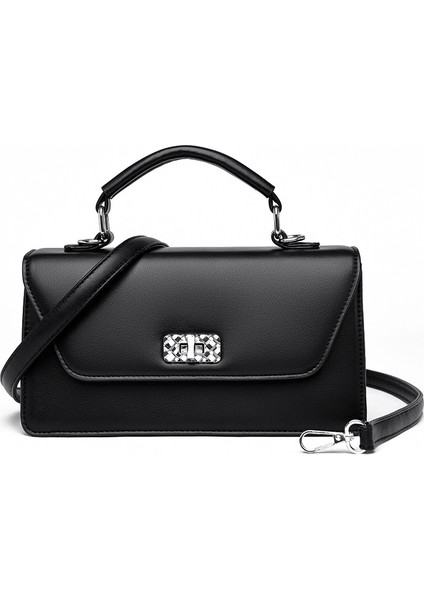 Üst Düzey Kadın Çantası Yeni Hafif Lüks Retro Renkli Küçük Kare Çanta Tek Omuz Çapraz Omuz Çantası (Yurt Dışından)