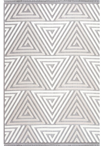 Ipek Mekik Halı Almond 11410 Iskandinav Tarz Dokuma Modern Desenli Halı