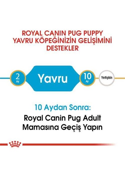 Pug 25 Pug Junior Yavru Köpek Maması 1,5 Kg