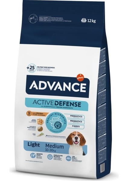 Light Tavuklu Orta Boy Köpek Maması 12 kg