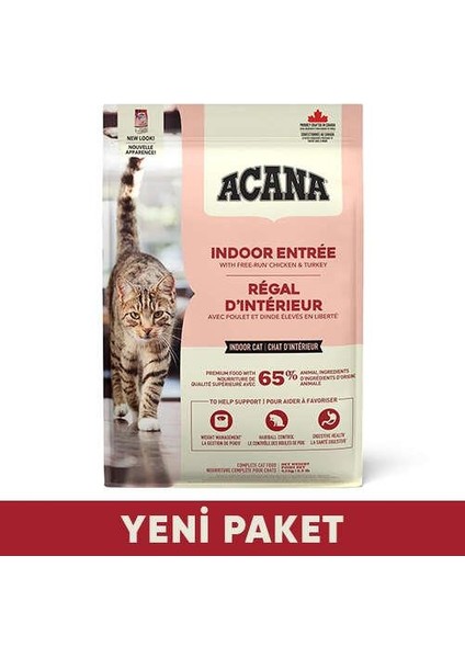 Indoor Entree Sterilised Kısırlaştırılmış Kedi Maması 1,8 Kg