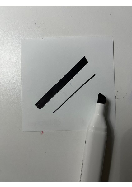 6 Lı Siyah Marker Kalem Seti