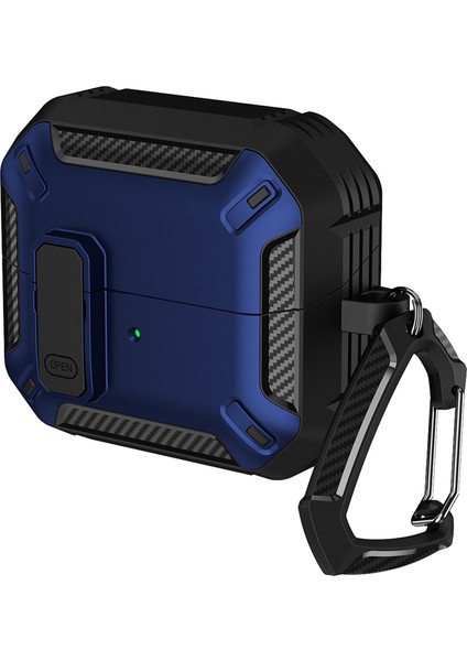 Samsung Galaxy Buds3 / Galaxy Buds3 Pro Tpu + Pc Kulaklık Karabina ile Koruyucu Damlamaya Dayanıklı Kapak (Yurt Dışından)