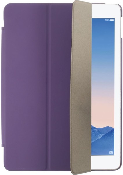 iPad Air 2 Için Üç Katlı Stand Akıllı Deri Tablet Kılıfı (Yurt Dışından)