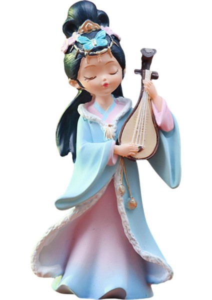 Çin Antik Heykeli Kadın Heykeli Kitaplık Yurt Oturma Odası Wang Zhaojun (Yurt Dışından)