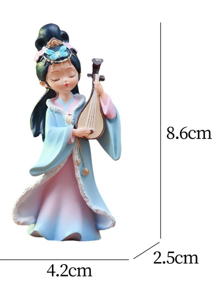 Çin Antik Heykeli Kadın Heykeli Kitaplık Yurt Oturma Odası Wang Zhaojun (Yurt Dışından) modelleri