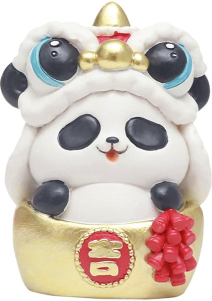 Çin Yılı Panda Figürü Süsü Reçine Malzeme Odası C (Yurt Dışından) modelleri