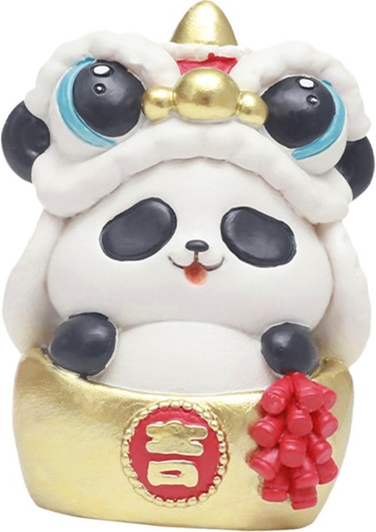 Çin Yılı Panda Figürü Süsü Reçine Malzeme Odası C (Yurt Dışından) indirimleri