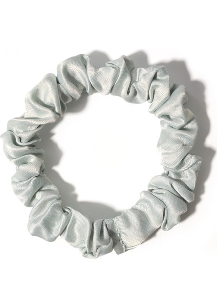 Duoling Düz Renk Küçük Lastik Bant, Kumaş Mat Saten Saç Tokası, Sade Kadın Şapkaları (Yurt Dışından)