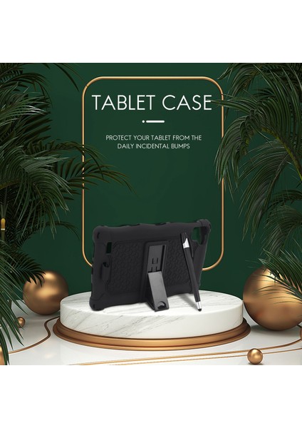 Silikon Kılıf Samsung Galaxy Tab A7 Lite 2021 8.7 Inç T220 T225 Tablet Kılıfı Ofis Için Kalem Tablet Standı ile (B) (Yurt Dışından) fiyatları