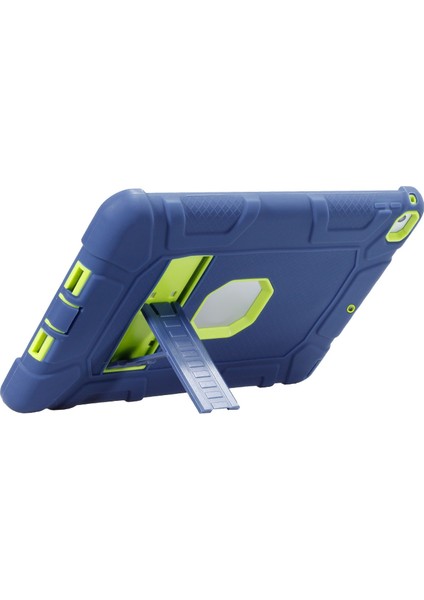 iPad 9.7 Inç Tablet Kılıfı Için Standlı, Soğuk Düşmeye ve Çizilmeye Dayanıklı Tablet Kılıfı, Siyah+Mürekkep Mavisi (Yurt Dışından) fırsatları