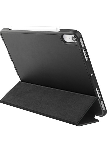 iPad Mini 6'ya Uygun Koruyucu Kılıf Ultra Ince Manyetik Akıllı Kapak (Siyah) (Yurt Dışından)