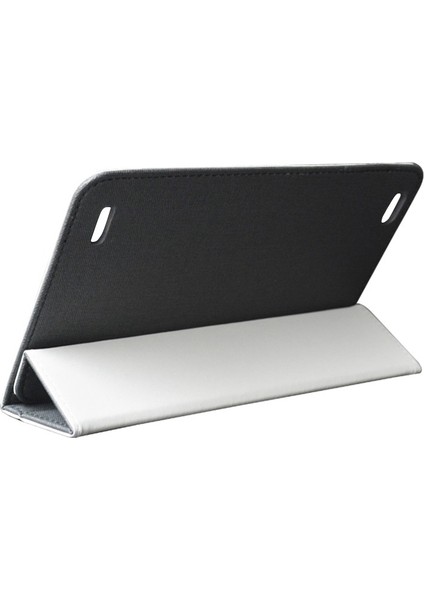 Teclast P80 P80X P80H Kılıf 8 Inç Tablet Kılıfı Anti-Drop Koruma Deri Kılıf Tablet Standı (Siyah) (Yurt Dışından)