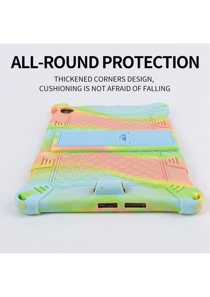 Teclast P30HD Için Silikon Kılıf Kalemli 10.1 Inç Tablet Kılıfı Teclast Tablet Koruma Kabuğu (Mor) (Yurt Dışından) fırsatları