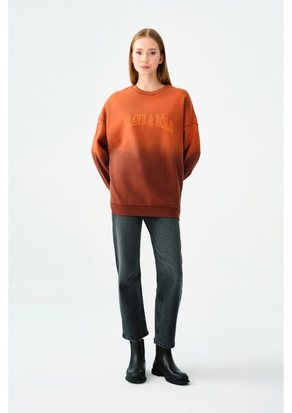 Kahverengi Kadın Sweatsirt LF2036800 LF2036800007 fiyatları