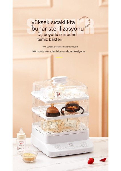 Ev Tipi Entegre Çok Işlevli Çok Elektrikli Buharlayıcı (Yurt Dışından) indirimleri