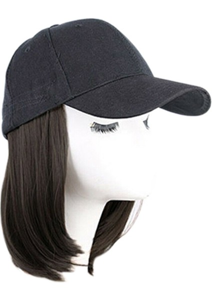 Kısa Saç Peruk ile Beyzbol Şapkası Kadınlar Yaz Için Bob Saç Sentetik Şapka (Yurt Dışından) fiyatları
