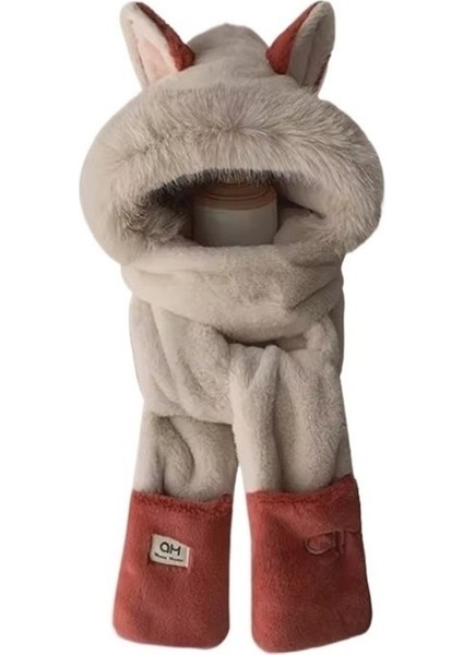 Kadın Kış Sıcak Kulak Koruyucu Lei Feng Şapka Atkı Eln (Yurt Dışından) fiyatları