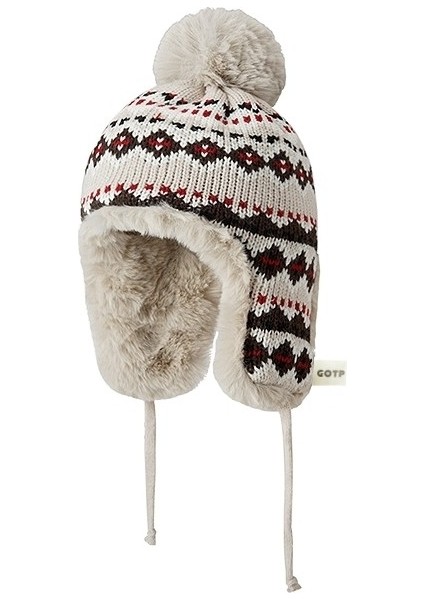 Kadın Kışlık Kadife Jakarlı Örme Şapka (Yurt Dışından) modelleri